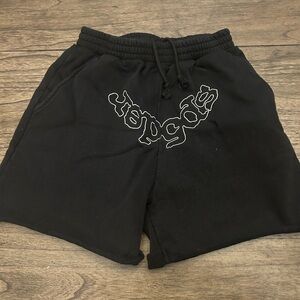 Sp5der Black Men's Shorts